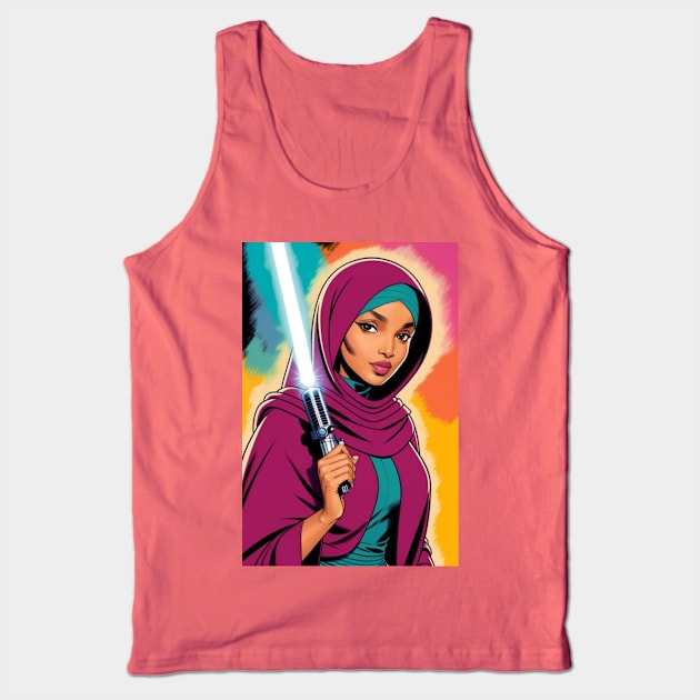 THE SQUAD-ILHAN OMAR 18 Tank Top by truthtopower